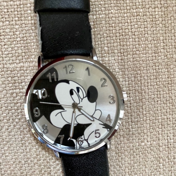 unknown Other - Watch, unisex, Mickey Mouse, black band